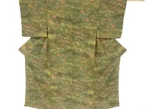 風景模様小紋着物